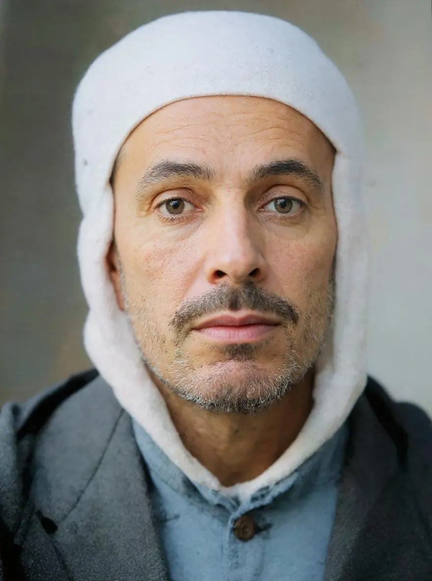 Restored father photo