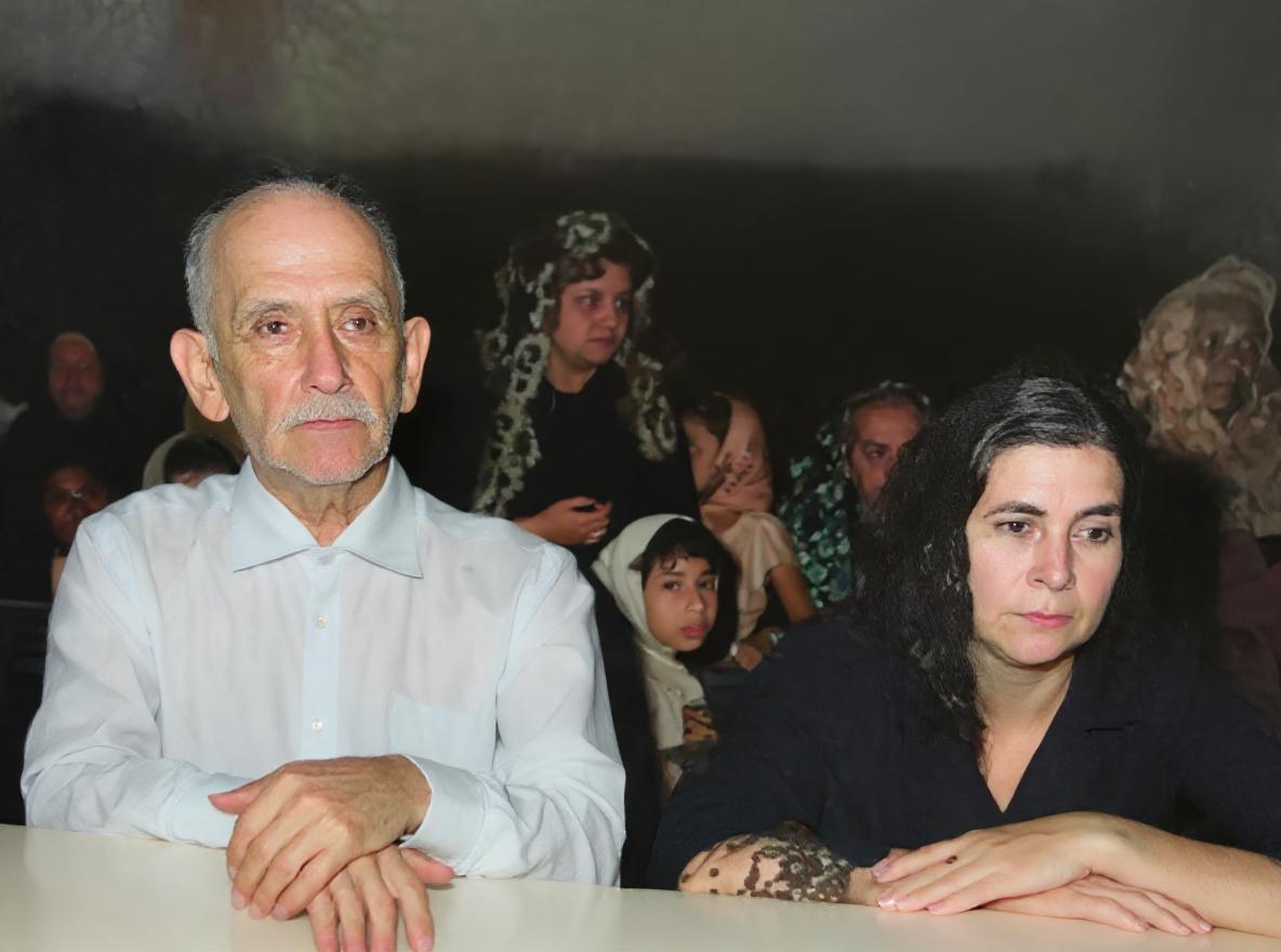 Restored grandparents photo