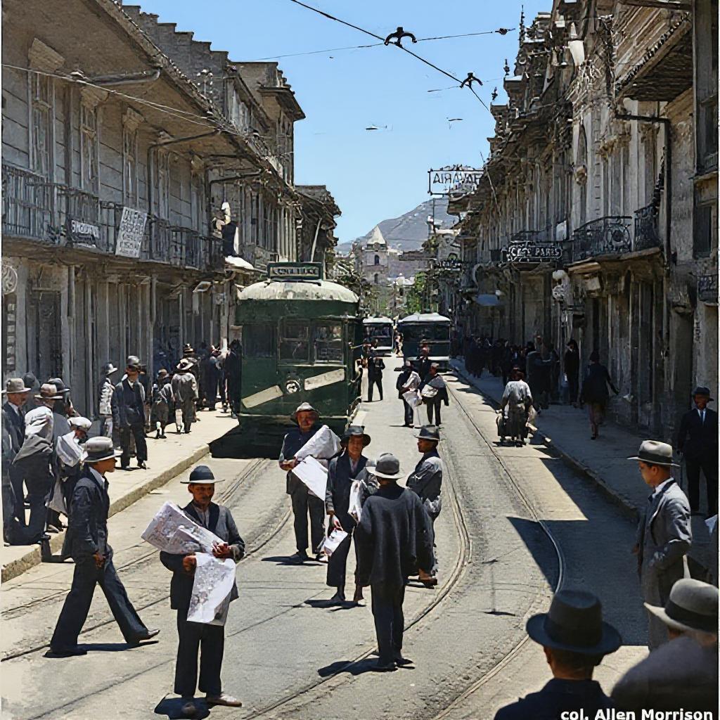Restored tranvia photo